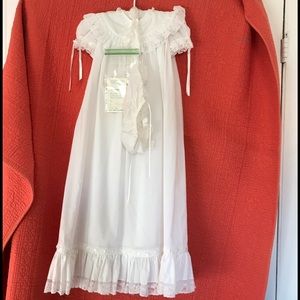 Glorimont Christening Baptism Gown Swiss Lace BABY